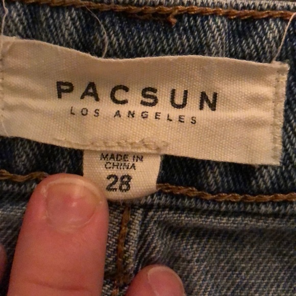pacsun jean mini skirt - Picture 3 of 3
